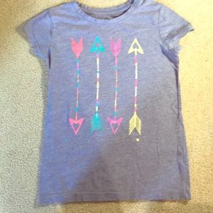 Purple arrow shirt